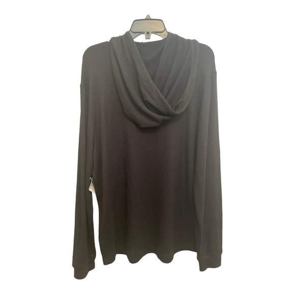 NORDSTROM Mens black hooded sweater - Picture 3 of 12